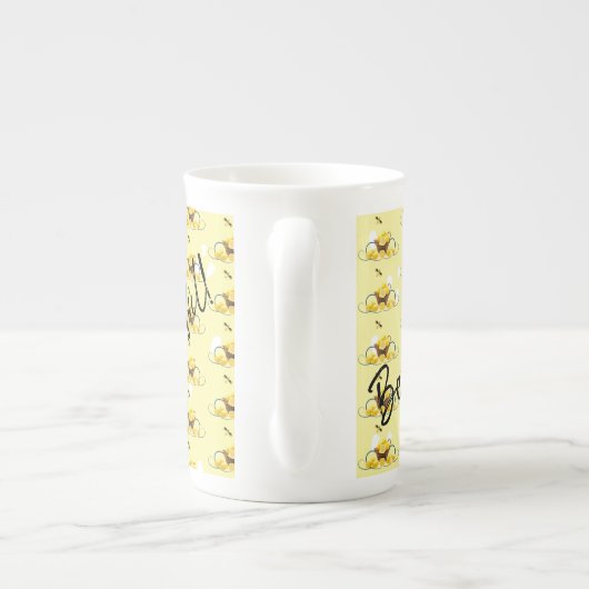 Bee Beauful Specialty-Mok Porselein Kop (Achterkant)