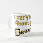 Bee Beeauful Koffiemok (Voorkant links)