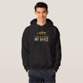 Bee  beehive beekeeping bee whisperer  beekeeper hoodie (Voorkant volledig)