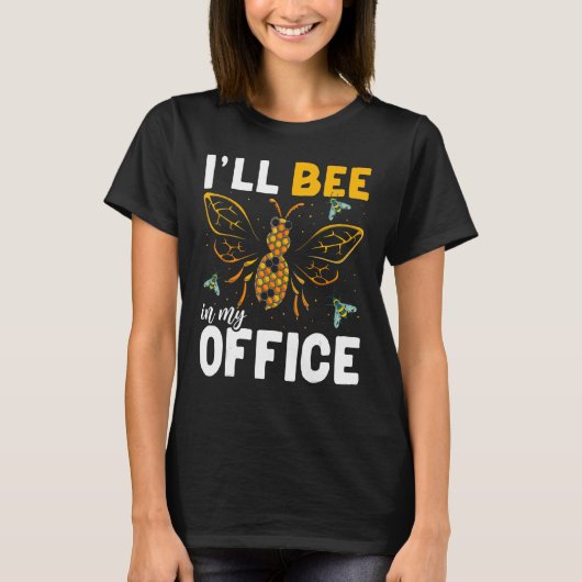 Bee Beekeeper Apiarist Office Apiculturist  Beekee T-shirt (Voorkant)