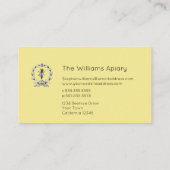 Bee BeeKeeper Honey Apairist | koningin Bee Visitekaartje (Achterkant)