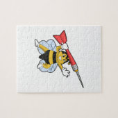 Bee bij Darts met Dart.PNG Legpuzzel (Horizontaal)