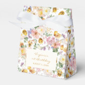 Bee Birthday Bedankdoosjes (Voorkant Zijde)