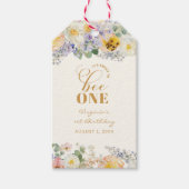 Bee Birthday Cadeaulabel (Voorkant)