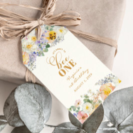 Bee Birthday Cadeaulabel