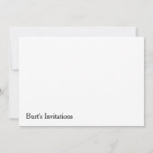 Bee Birthday Kaart (Achterkant)