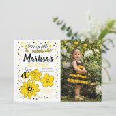 Bee Birthday Kaart (Staand voorkant)