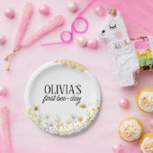 Bee Birthday Papieren Bordje (Feest)