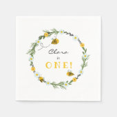 Bee Birthday Servet (Voorkant)