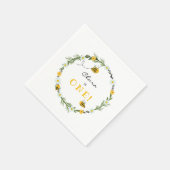 Bee Birthday Servet (Hoek)