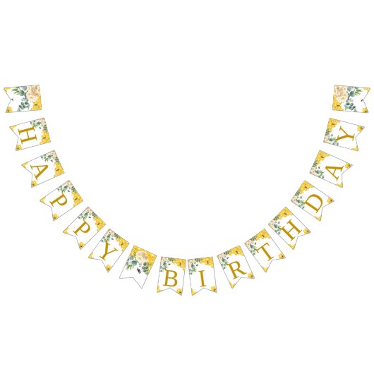 Bee Birthday Vlaggetjes (Alle)