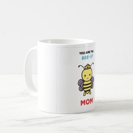Bee blij koffiemok (Voorkant links)