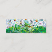 Bee blij mini visitekaartje (Achterkant)