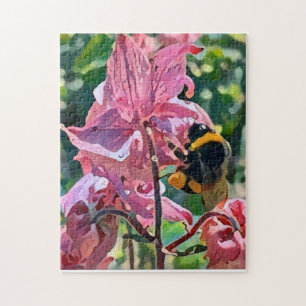 Bee Blooming bloementuin Legpuzzel