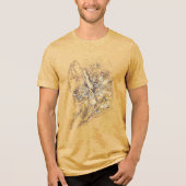 Bee & Blooms Tri-Blend Shirt (Voorkant)