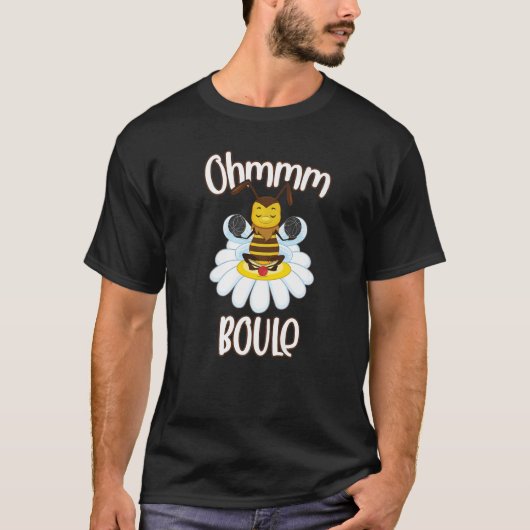 Bee Boule Meditation Ohm Outfit for Petanque Playe T-shirt (Voorkant)