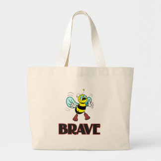 BEE BRAVE GROTE TOTE BAG