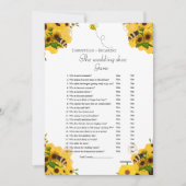 Bee Bruiloft schoen spel bachelorette partij spel  Aankondiging (Voorkant)