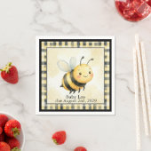 Bee Bug Boy Baby Shower Servet (Insitu)