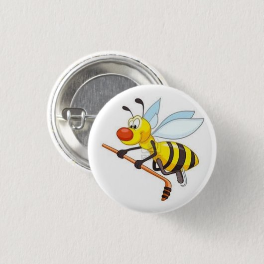 BEE BUTTON (Voorkant /achterkant)