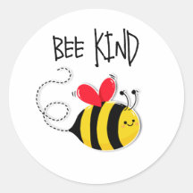 Bee Button badge Bee Kind