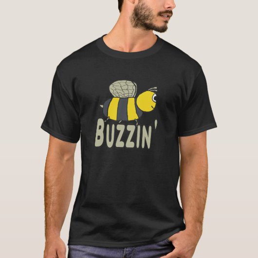 Bee Buzzing T-shirt (Voorkant)