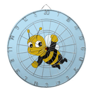 Bee cartoon dartbord