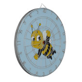 Bee cartoon dartbord (Voorkant Links)