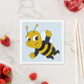 Bee cartoon napkins servet (Insitu)