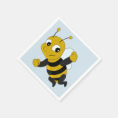 Bee cartoon napkins servet (Hoek)