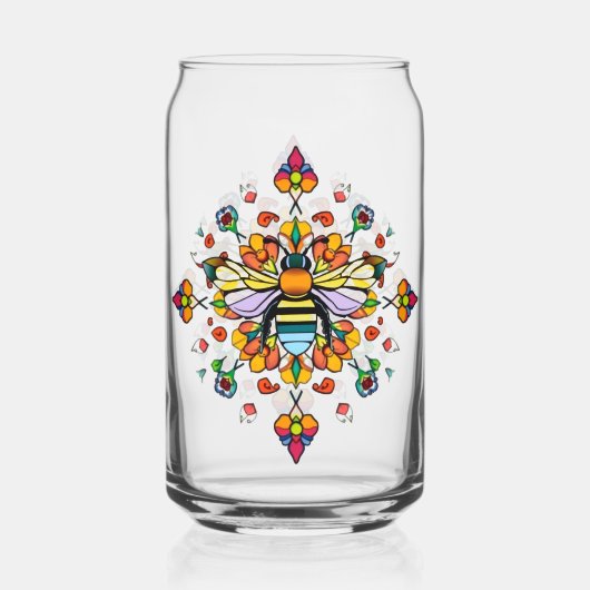 Bee Cathedral Drinkware Set Blikvorm Glas (Voorkant)