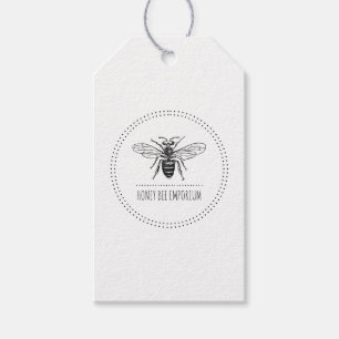 Bee Circle Logo Zakelijke prijs Cadeaulabel