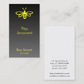 Bee [citroen] Gradiënt Visitekaartje (Voorkant / Achterkant)