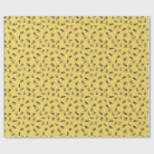 Bee Colony Beehive Gift Wrapping Paper Cadeaupapier (Vlak)