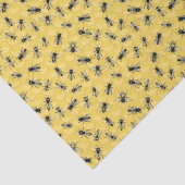 Bee Colony en Beehive Gift Tissue Paper Tissuepapier (Detail)