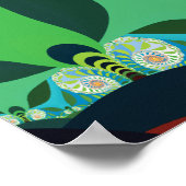 Bee Colony Fractal Poster (Hoek)