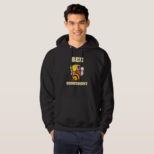 Bee Confident Hoodie (Voorkant volledig)