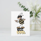 Bee Cool Briefkaart (Staand voorkant)