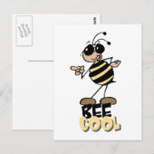 Bee Cool Briefkaart (Voorkant / Achterkant)