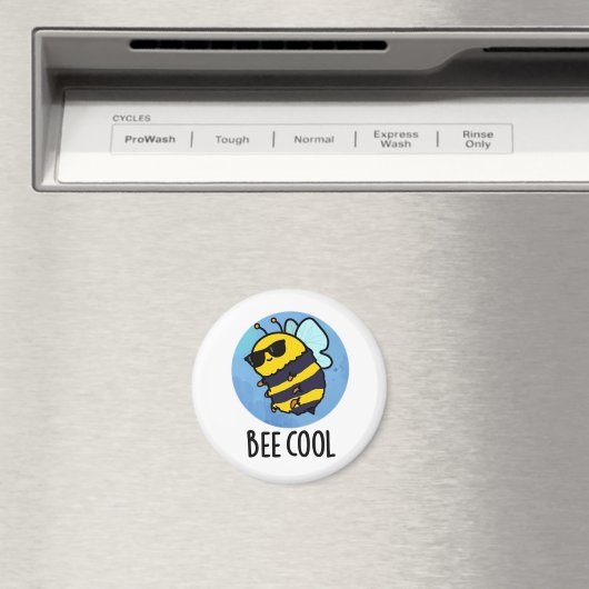 Bee Cool Funny Insect Bee Pun Magneet (Insitu (Vaatwasser))
