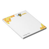 Bee Cool | Funny Trendy Bee Personalized Notitieblok (Schuin)