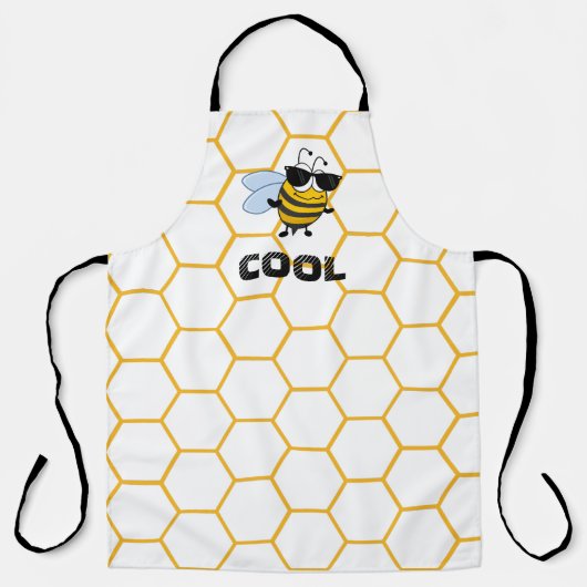 Bee Cool | Funny Trendy Bee Personalized Schort (Voorkant)