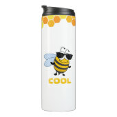 Bee Cool | Funny Trendy Bee  Thermosbeker (Geroteerd rechts)