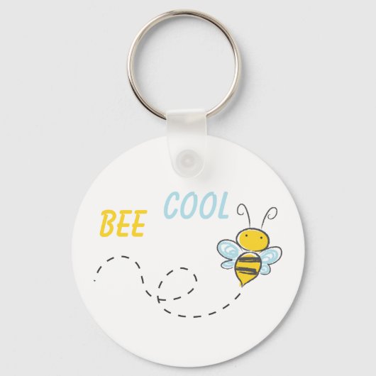 Bee Cool gepersonaliseerd Sleutelhanger (Voorkant)