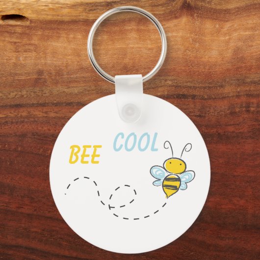 Bee Cool gepersonaliseerd Sleutelhanger (Voorkant)