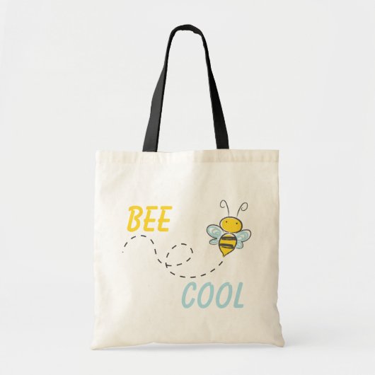 Bee Cool gepersonaliseerd Tote Bag (Voorkant)