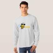 Bee Cool | Mannen van Funny Trendy Bee T-shirt (Voorkant volledig)