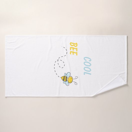 Bee Cool Persoonlijk Bad Handdoek (Badhanddoek)