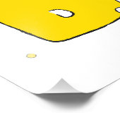 Bee Cute Cartoon Kinder Baby Foto Afdruk (Hoek)