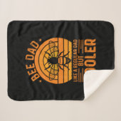 Bee Dad Sherpa Deken (Voorkant (horizontaal))